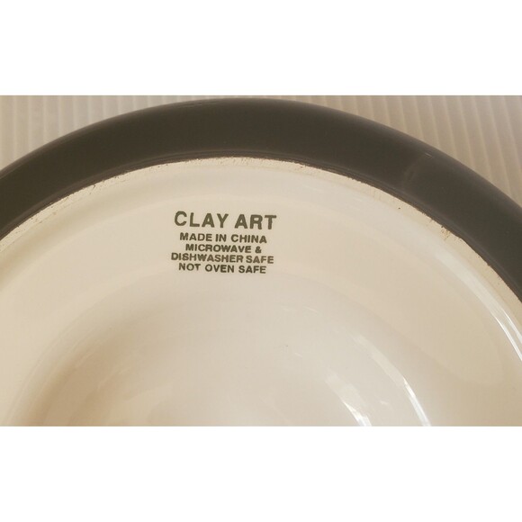 CLAY ART HAND PAINTED JALAPENO MARGARITA SALTER 7" PEPPERS Trinket Nut Dish Red - Picture 6 of 8